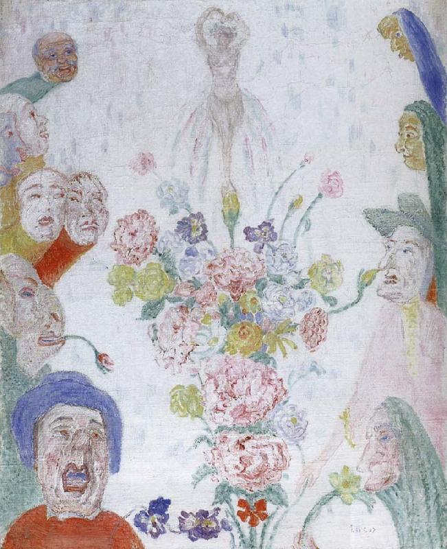 James Ensor The ideal oil painting picture